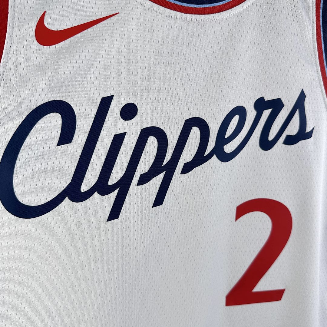 2025 LA Clippers Leonard #2 Association Edition NBA Jersey 9