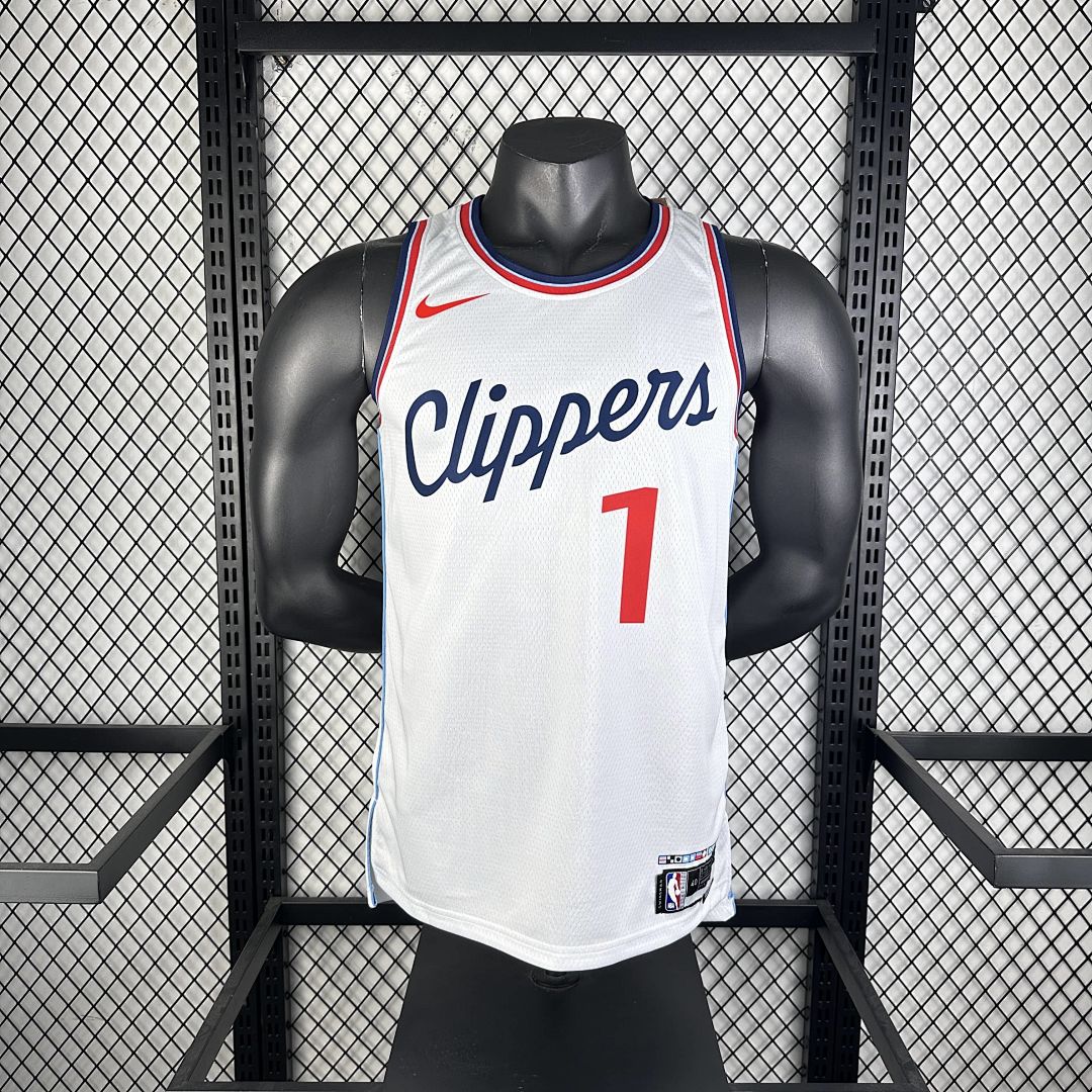 2025 LA Clippers Harden #1 Association Edition NBA Jersey