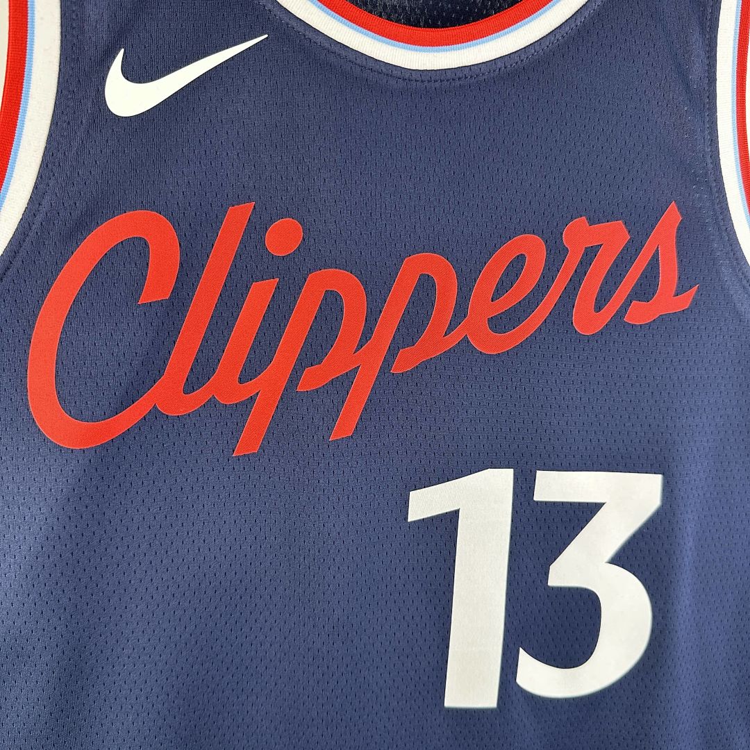 2025 LA Clippers George #13 Icon Edition NBA Jersey 11