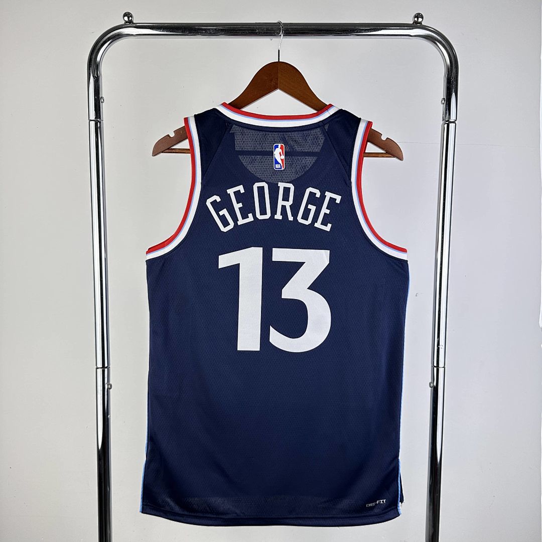 2025 LA Clippers George #13 Icon Edition NBA Jersey 12