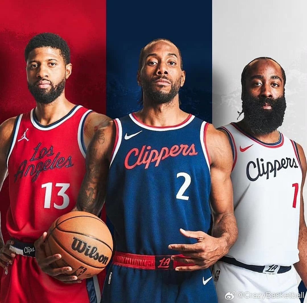 2025 LA Clippers George #13 Icon Edition NBA Jersey 3
