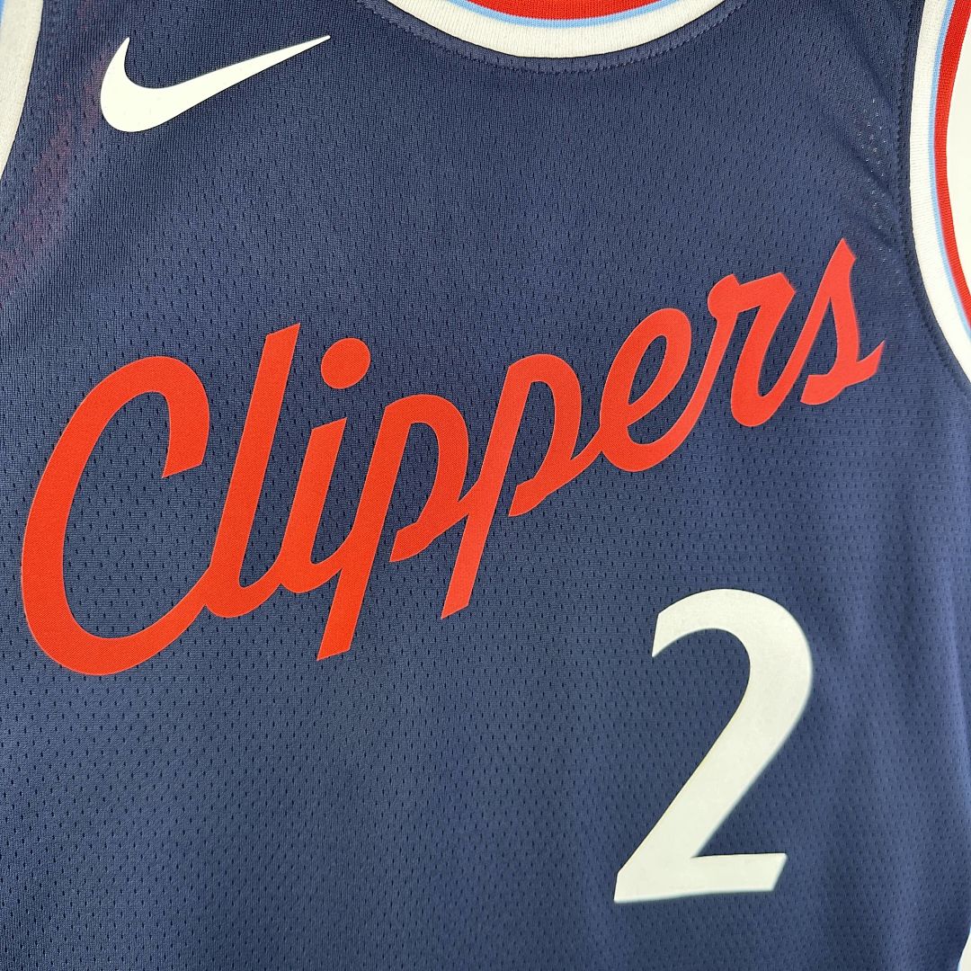 2025 LA Clippers Leonard #2 Icon Edition NBA Jersey 11
