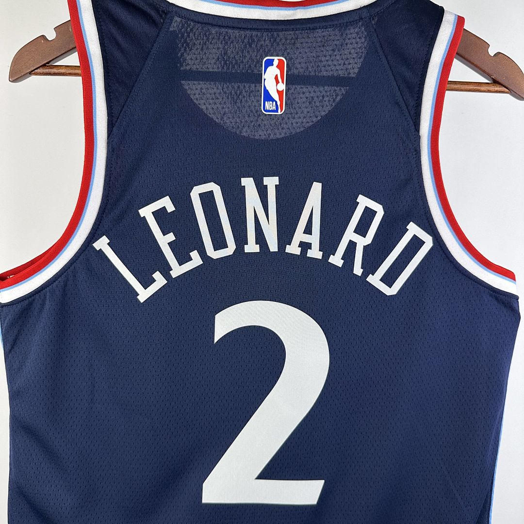 2025 LA Clippers Leonard #2 Icon Edition NBA Jersey 6