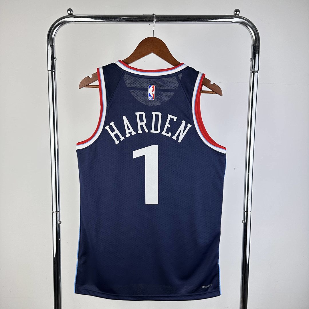 2025 LA Clippers Harden #1 Icon Edition NBA Jersey 12