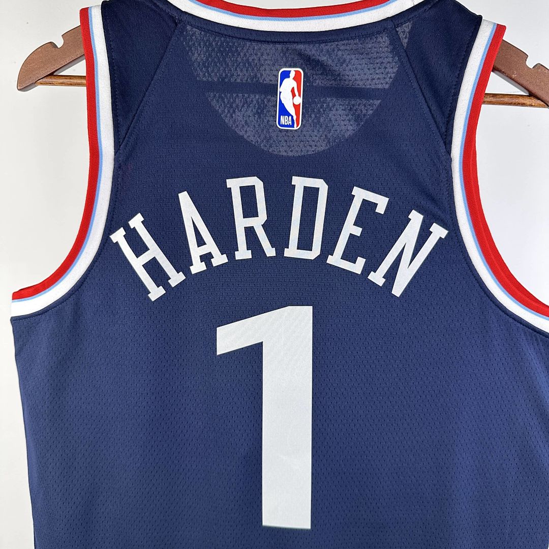 2025 LA Clippers Harden #1 Icon Edition NBA Jersey 6