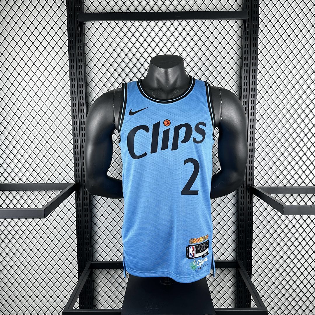 2025 LA Clippers Leonard #2 City Edition NBA Jersey