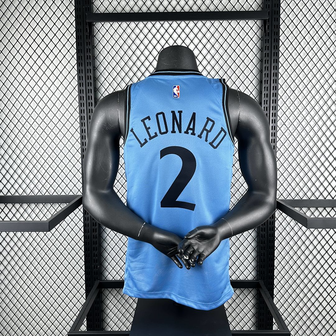 2025 LA Clippers Leonard #2 City Edition NBA camiseta 2