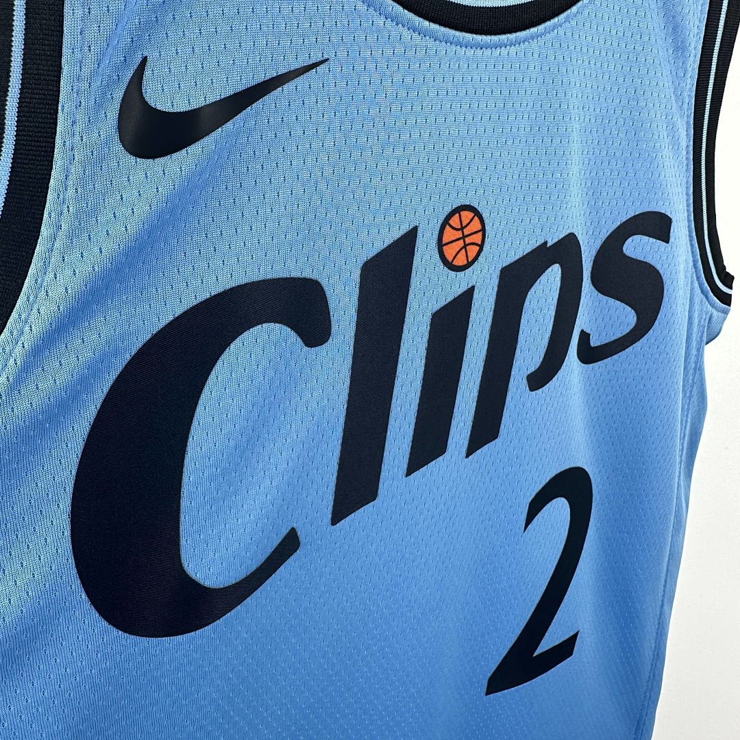 2025 LA Clippers Leonard #2 City Edition NBA camiseta 7