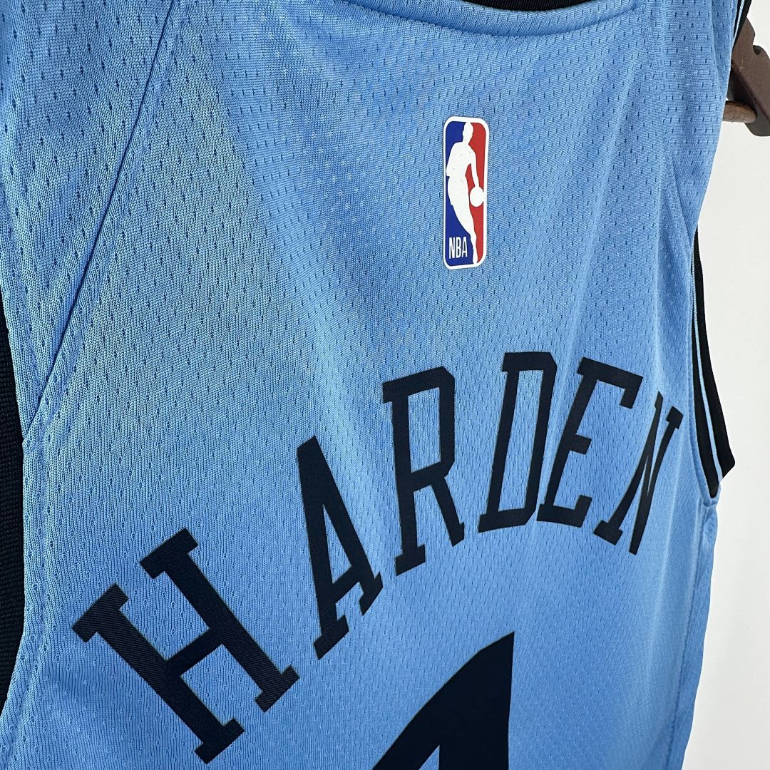 2025 LA Clippers Harden #1 City édition NBA maillot 5