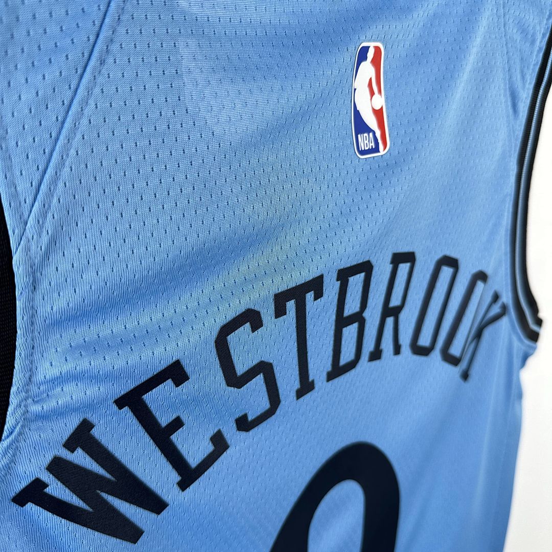 2025 LA Clippers Westbrook #0 City Edition NBA Jersey 4