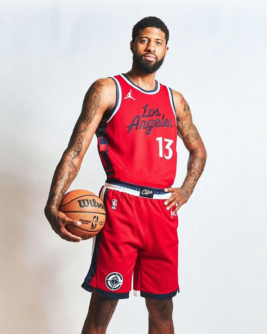 2025 LA Clippers George #13 Statement Edition NBA Jersey 3