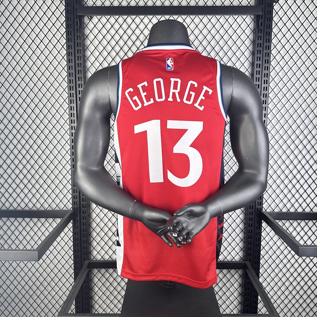 2025 LA Clippers George #13 Statement Edition NBA Jersey 4