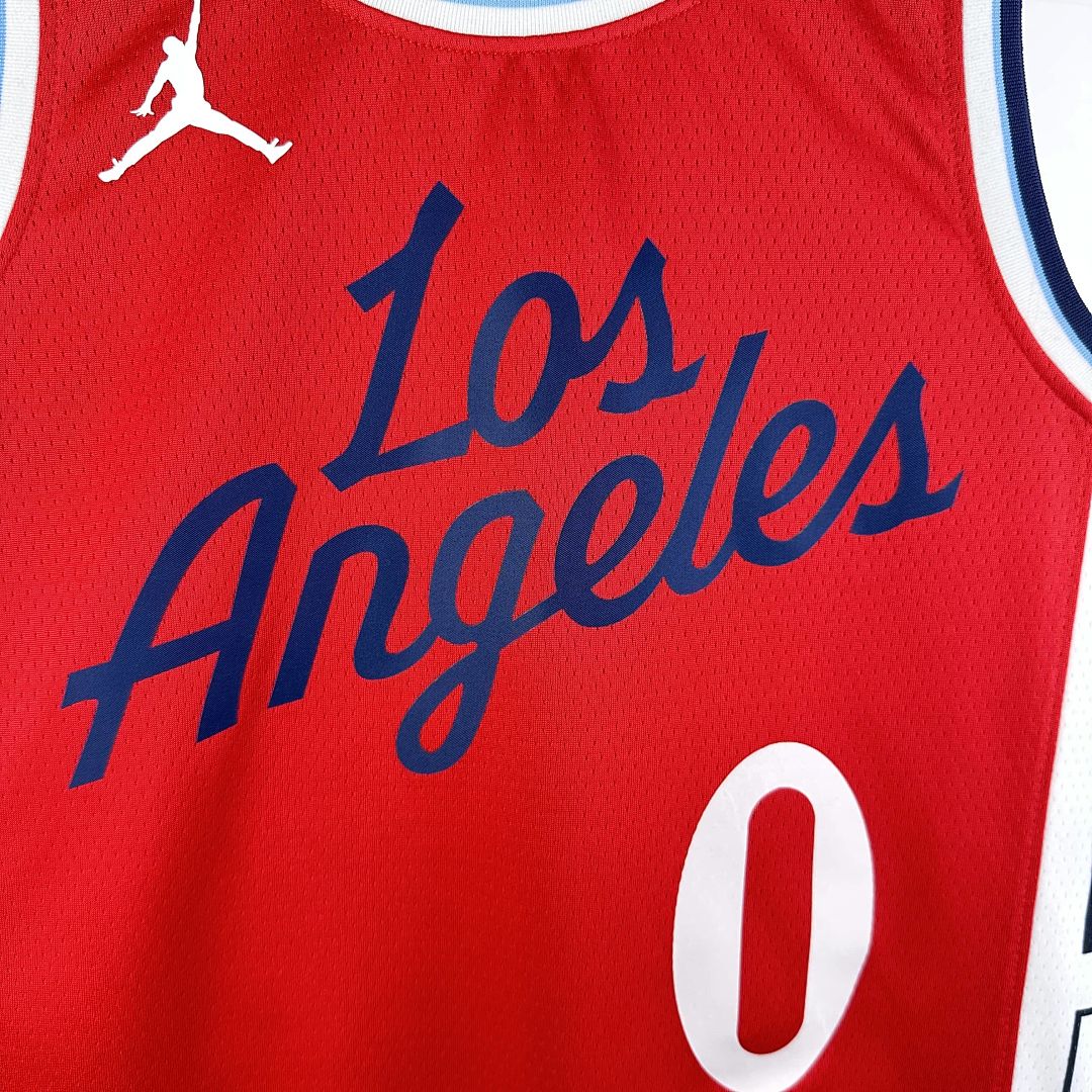 2025 LA Clippers Westbrook #0 Statement Edition NBA Jersey 14