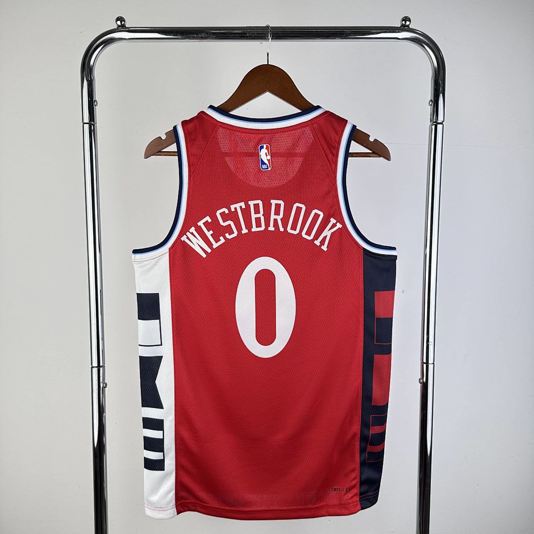2025 LA Clippers Westbrook #0 Statement Edition NBA Jersey 15