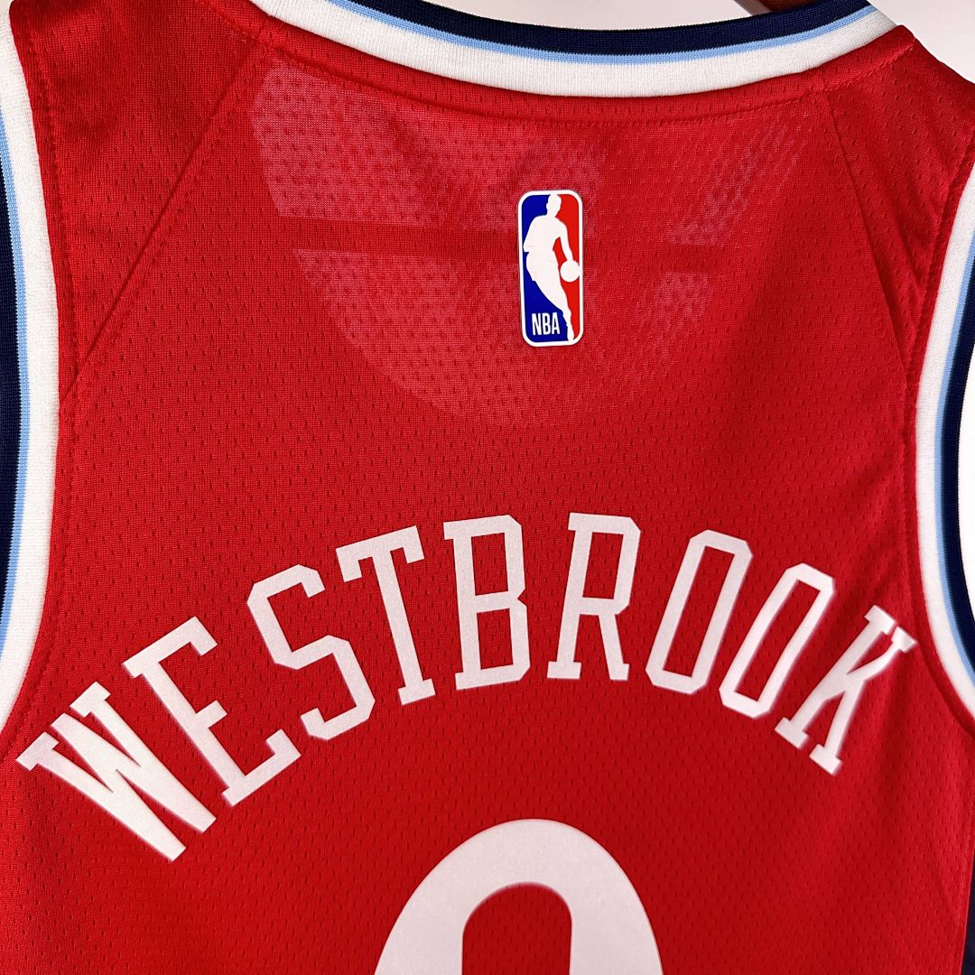 2025 LA Clippers Westbrook #0 Statement Edition NBA Jersey 6