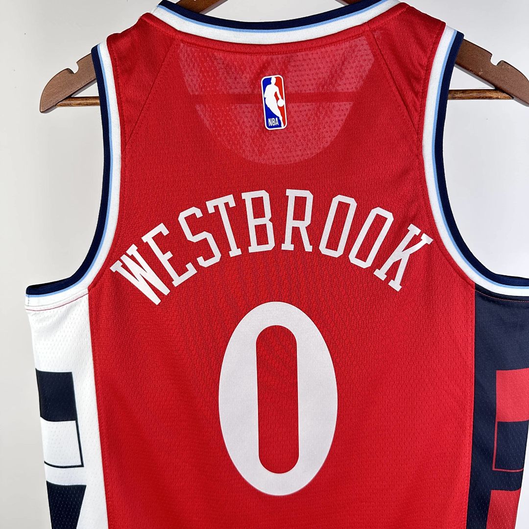 2025 LA Clippers Westbrook #0 Statement Edition NBA Jersey 7