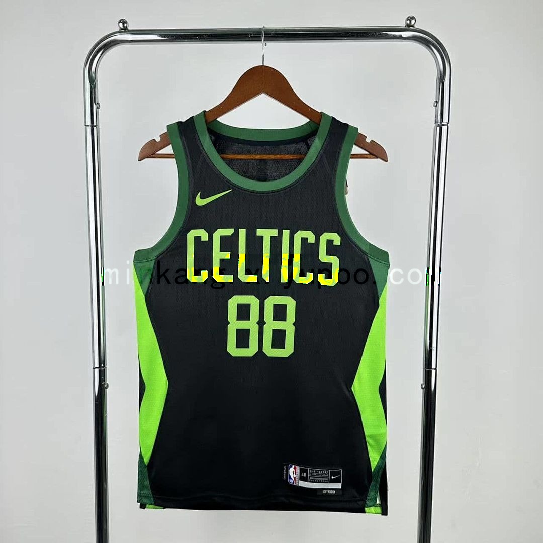 2025 Boston Celtics Queta #88 City édition NBA maillot 2