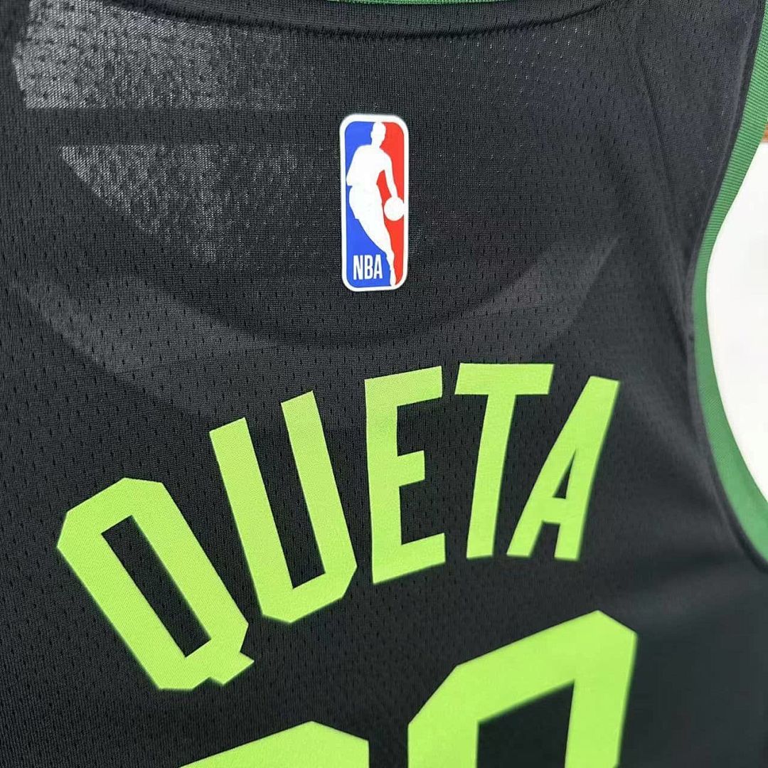 2025 Boston Celtics Queta #88 City édition NBA maillot 7