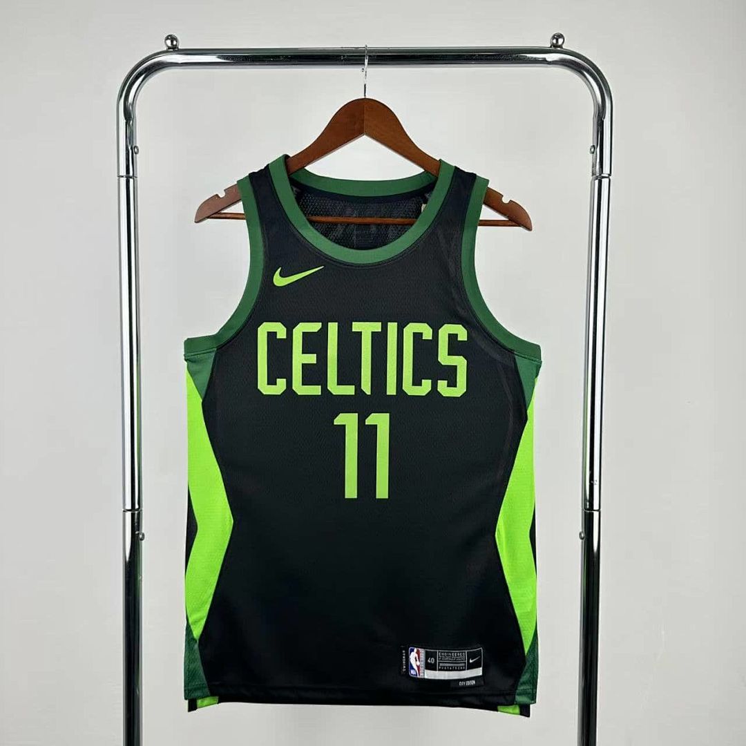2025 Boston Celtics Irving #11 City Edition NBA Jersey 2