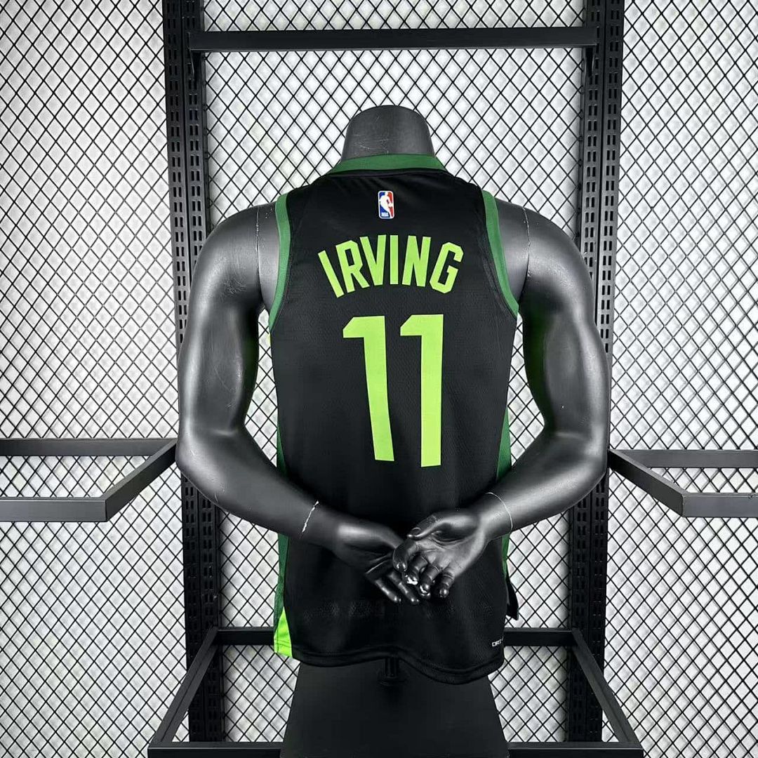 2025 Boston Celtics Irving #11 City Edition NBA Jersey 4