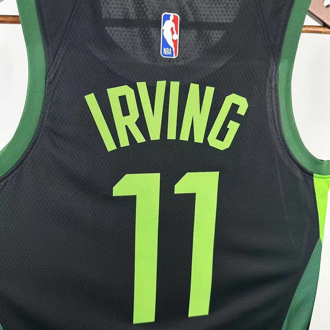 2025 Boston Celtics Irving #11 City Edition NBA Jersey 6