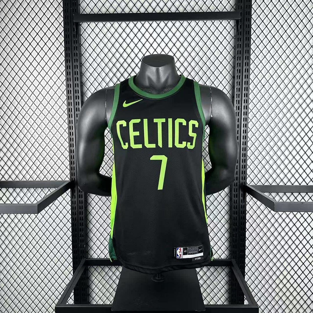2025 Boston Celtics Brown #7 City Edition NBA Jersey