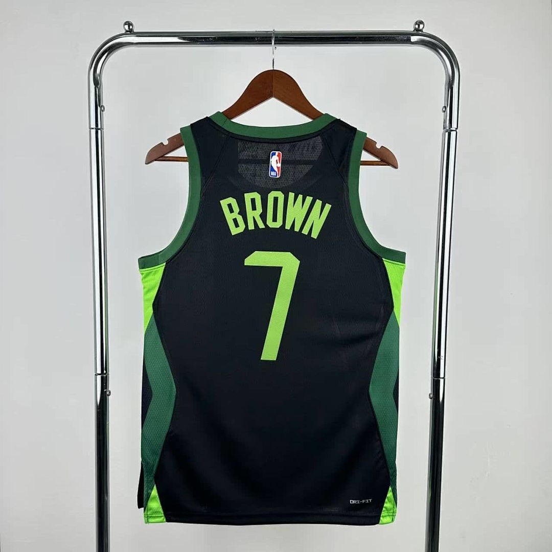 2025 Boston Celtics Brown #7 City Edition NBA Jersey 3