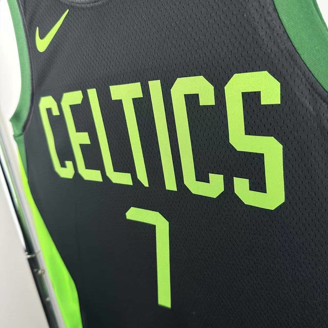 2025 Boston Celtics Brown #7 City Edition NBA Jersey 5