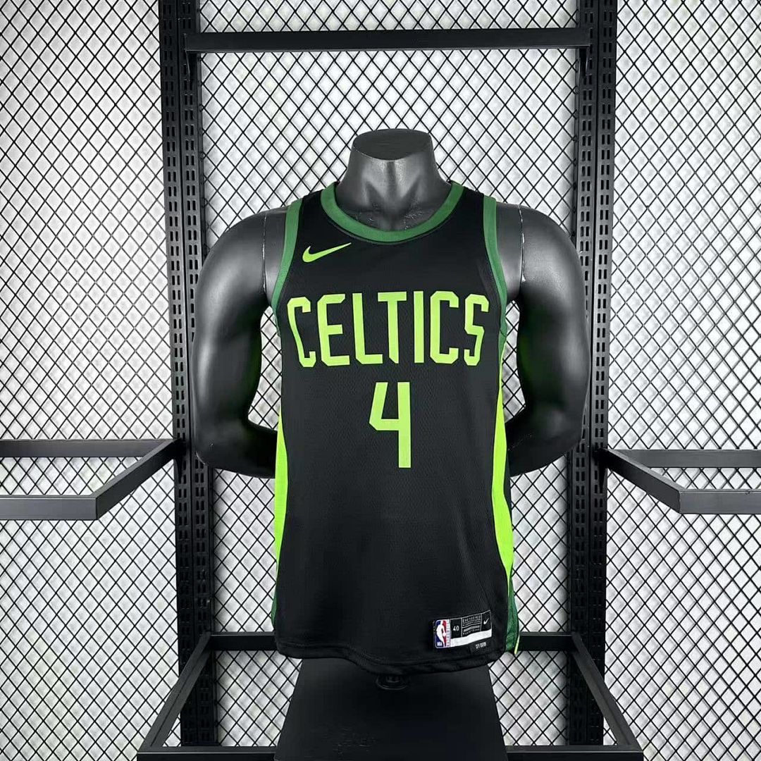 2025 Boston Celtics Holiday #4 City Edition NBA Jersey
