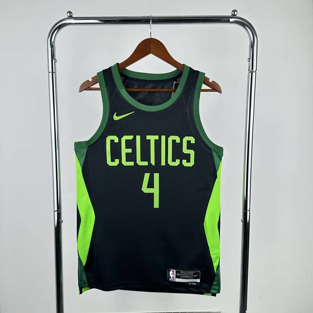 2025 Boston Celtics Holiday #4 City Edition NBA Jersey 2