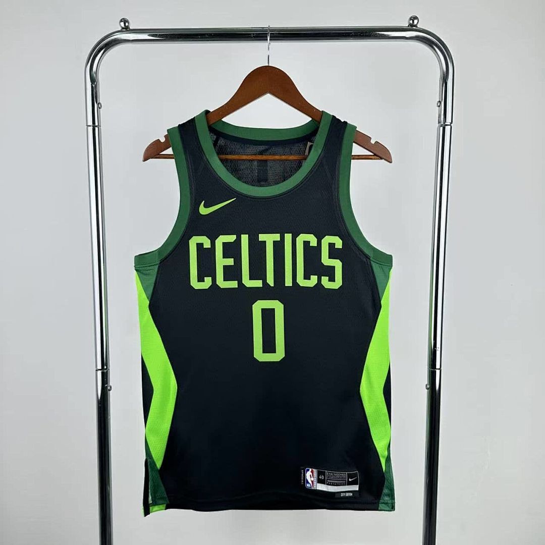 2025 Boston Celtics Tatum #0 City Edition NBA Jersey 2