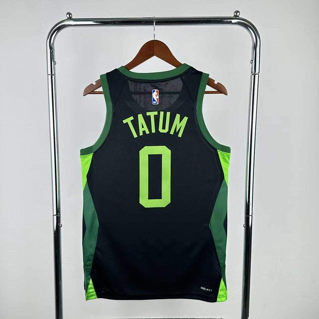 2025 Boston Celtics Tatum #0 City Edition NBA Jersey 3