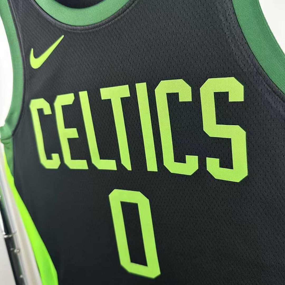 2025 Boston Celtics Tatum #0 City Edition NBA Jersey 5