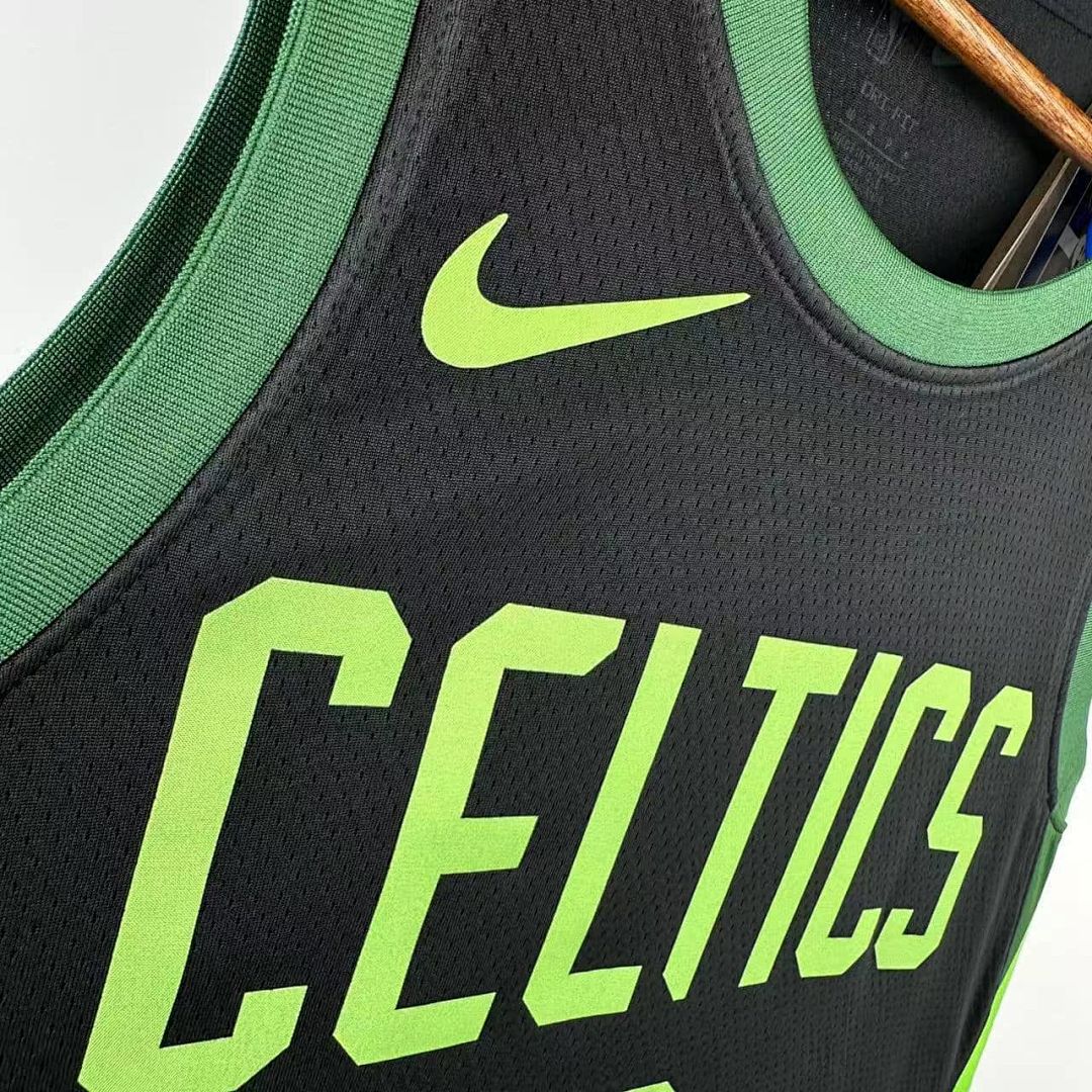 2025 Boston Celtics Tatum #0 City Edition NBA Jersey 6