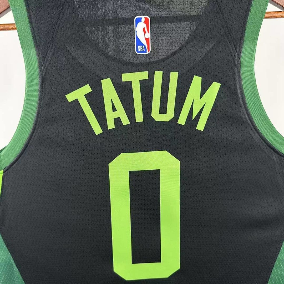 2025 Boston Celtics Tatum #0 City Edition NBA Jersey 7