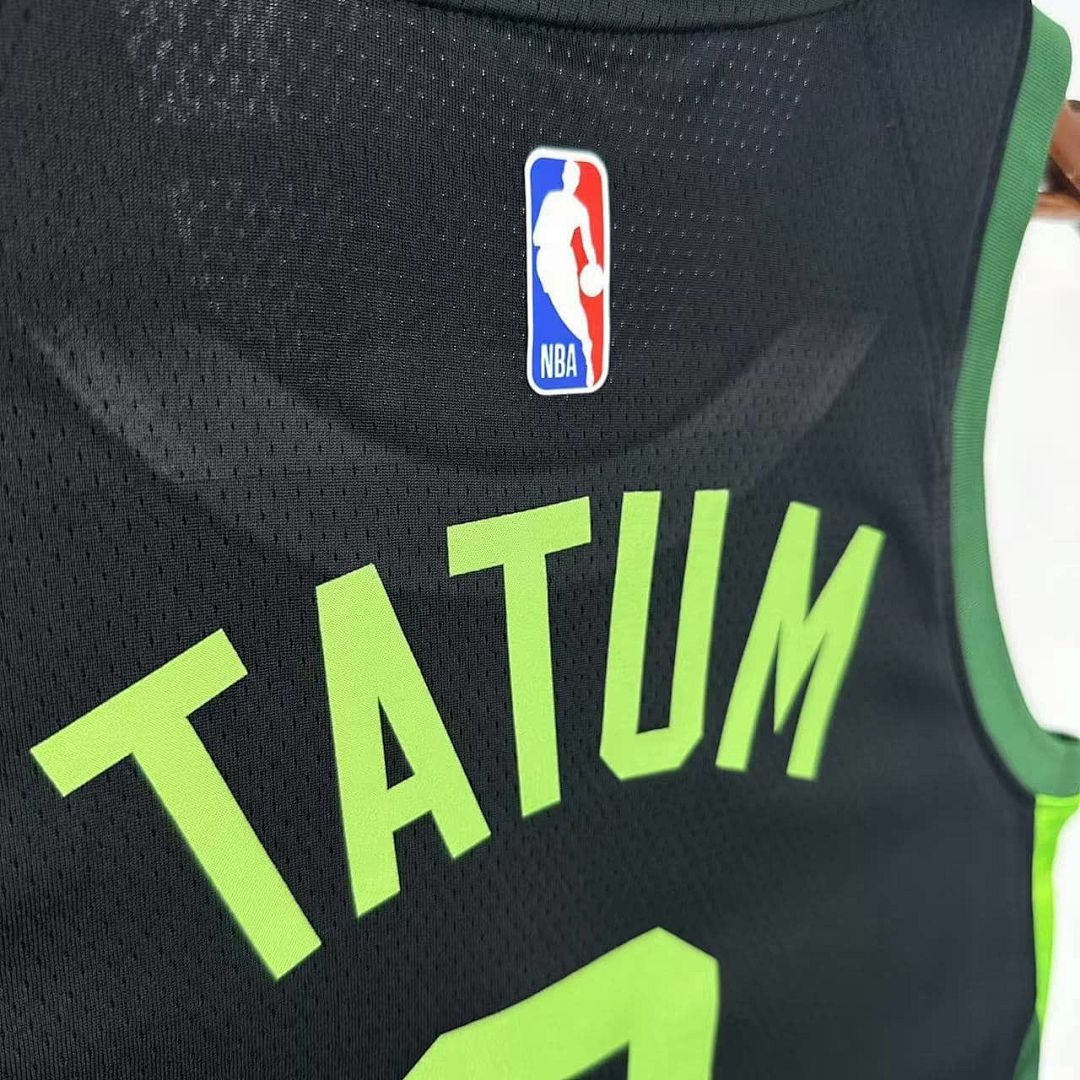 2025 Boston Celtics Tatum #0 City Edition NBA Jersey 8