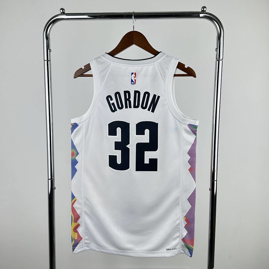 2025 Denver Nuggets Gordon #32 City Edition NBA Jersey 10