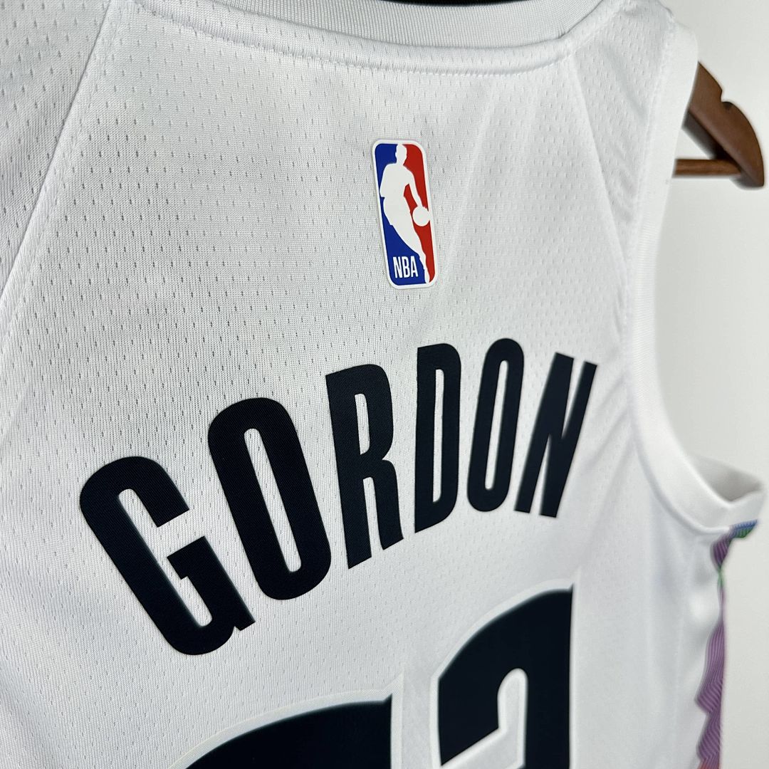 2025 Denver Nuggets Gordon #32 City Edition NBA Jersey 4