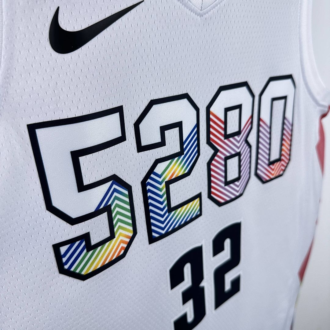 2025 Denver Nuggets Gordon #32 City Edition NBA Jersey 8