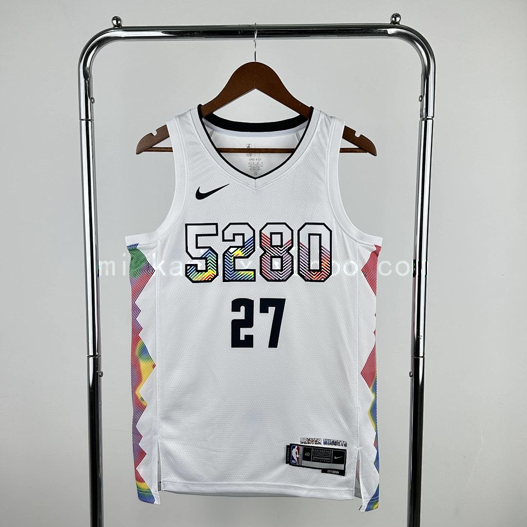 2025 Denver Nuggets Murray #27 City Edition NBA Jersey 11