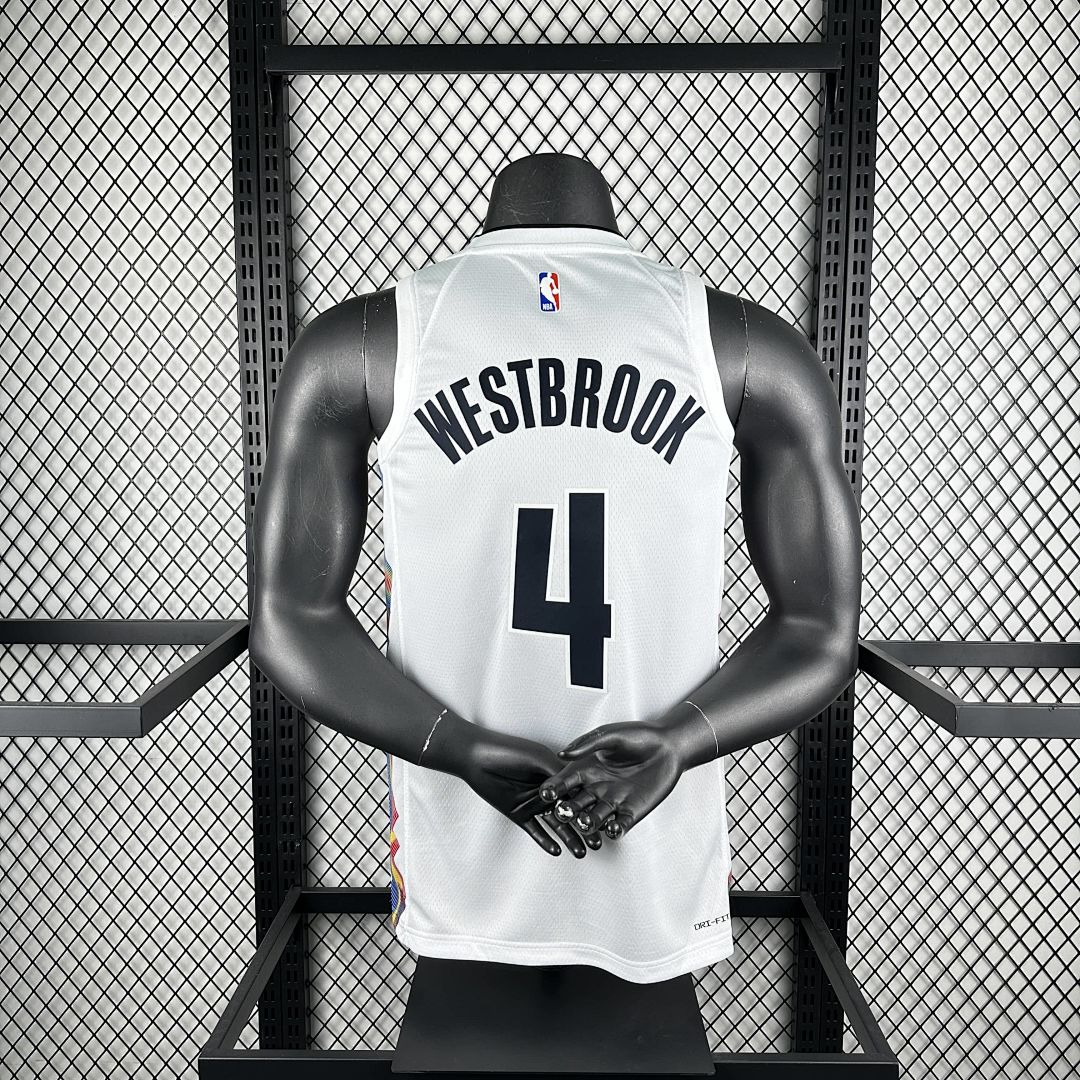 2025 Denver Nuggets Westbrook #4 City édition NBA maillot 2