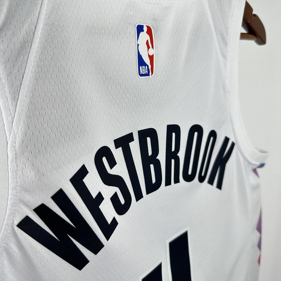 2025 Denver Nuggets Westbrook #4 City édition NBA maillot 4