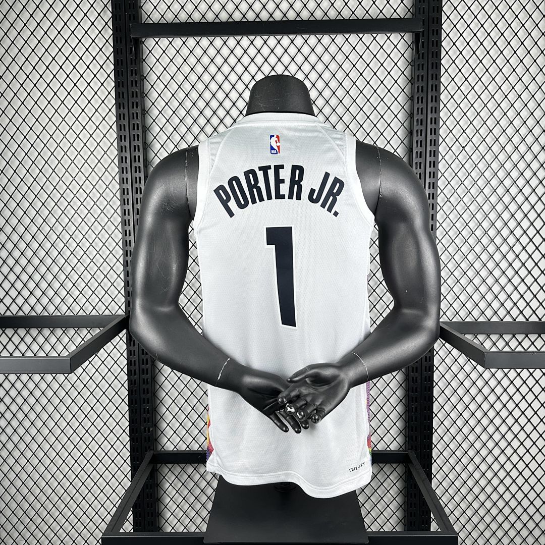 2025 Denver Nuggets Porter JR. #1 City Edition NBA Jersey 2