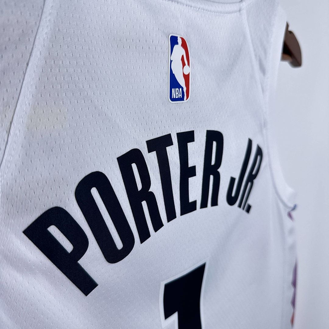 2025 Denver Nuggets Porter JR. #1 City Edition NBA Jersey 4