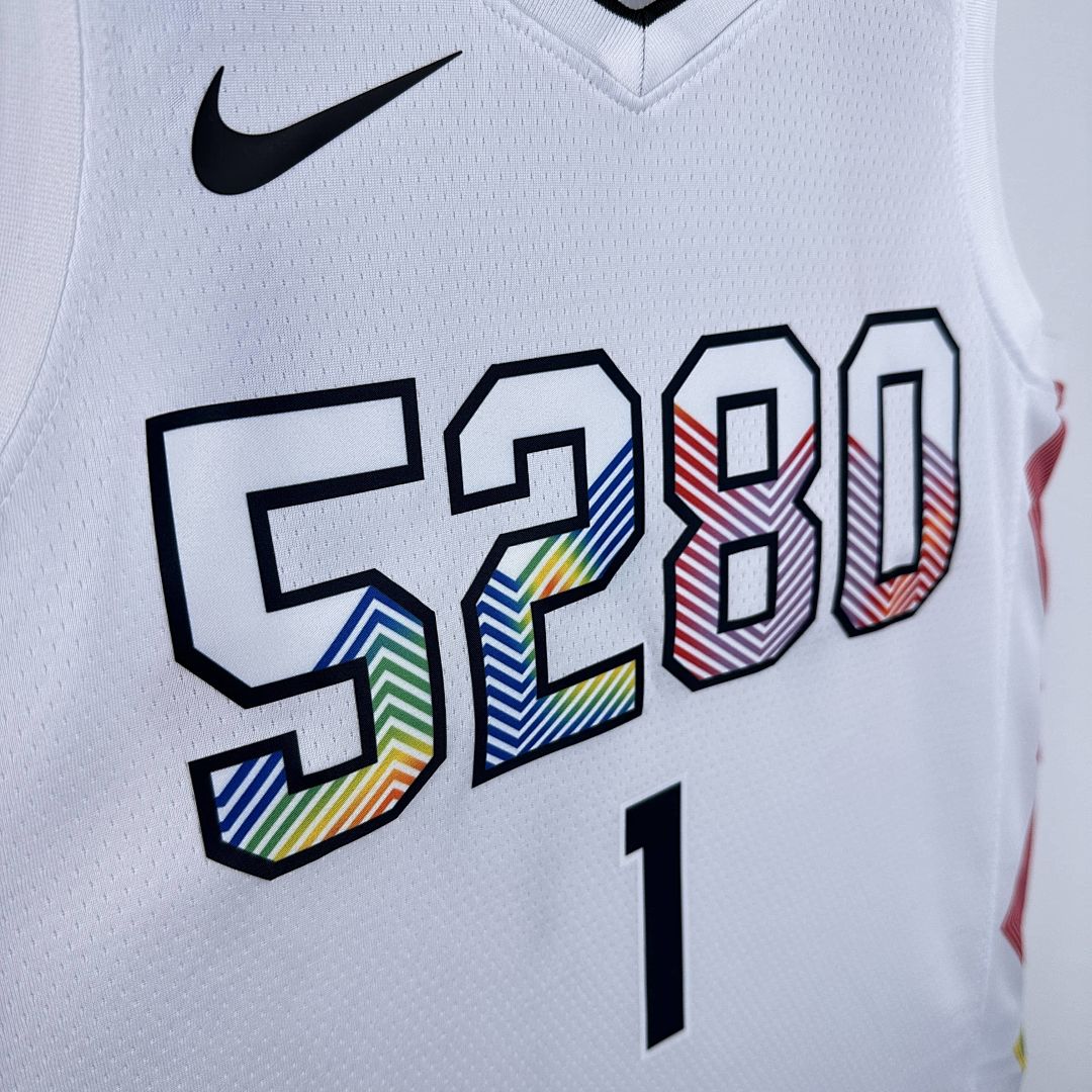 2025 Denver Nuggets Porter JR. #1 City Edition NBA Jersey 8