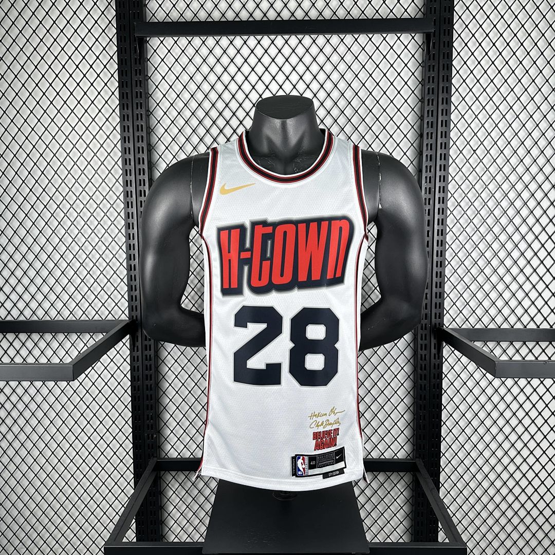 2025 Houston Rockets Sengun #28 City Edition NBA Jersey