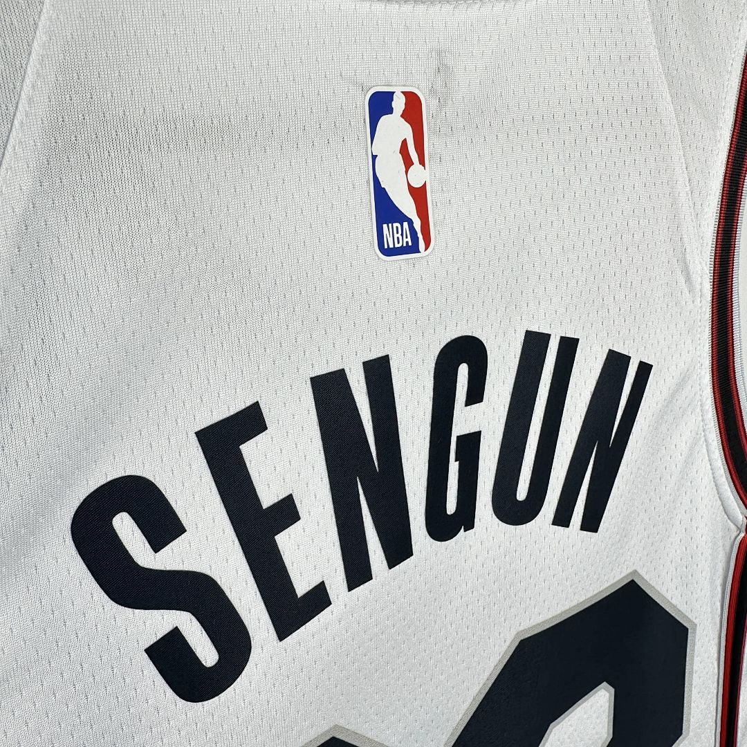 2025 Houston Rockets Sengun #28 City Edition NBA Jersey 4