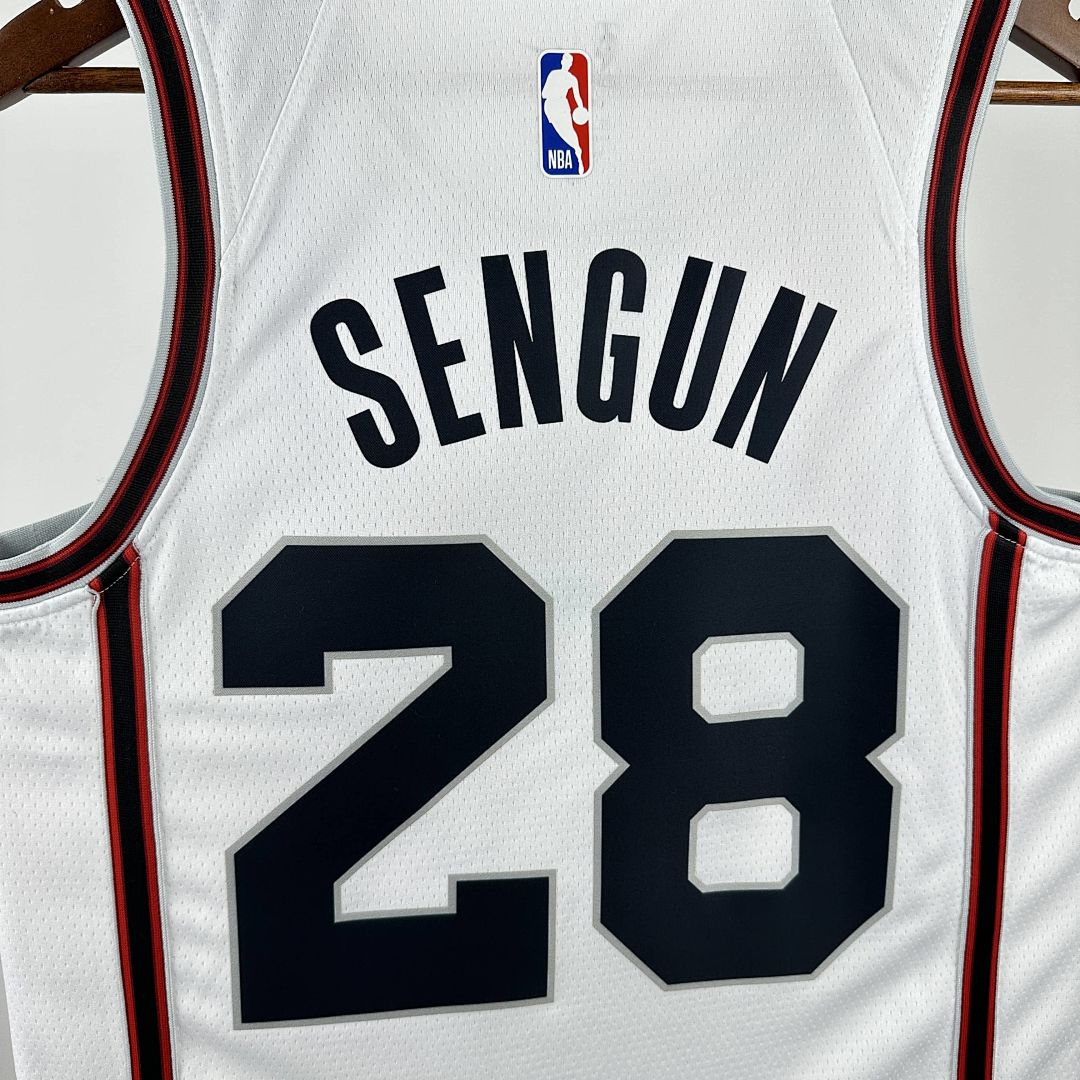 2025 Houston Rockets Sengun #28 City Edition NBA Jersey 5