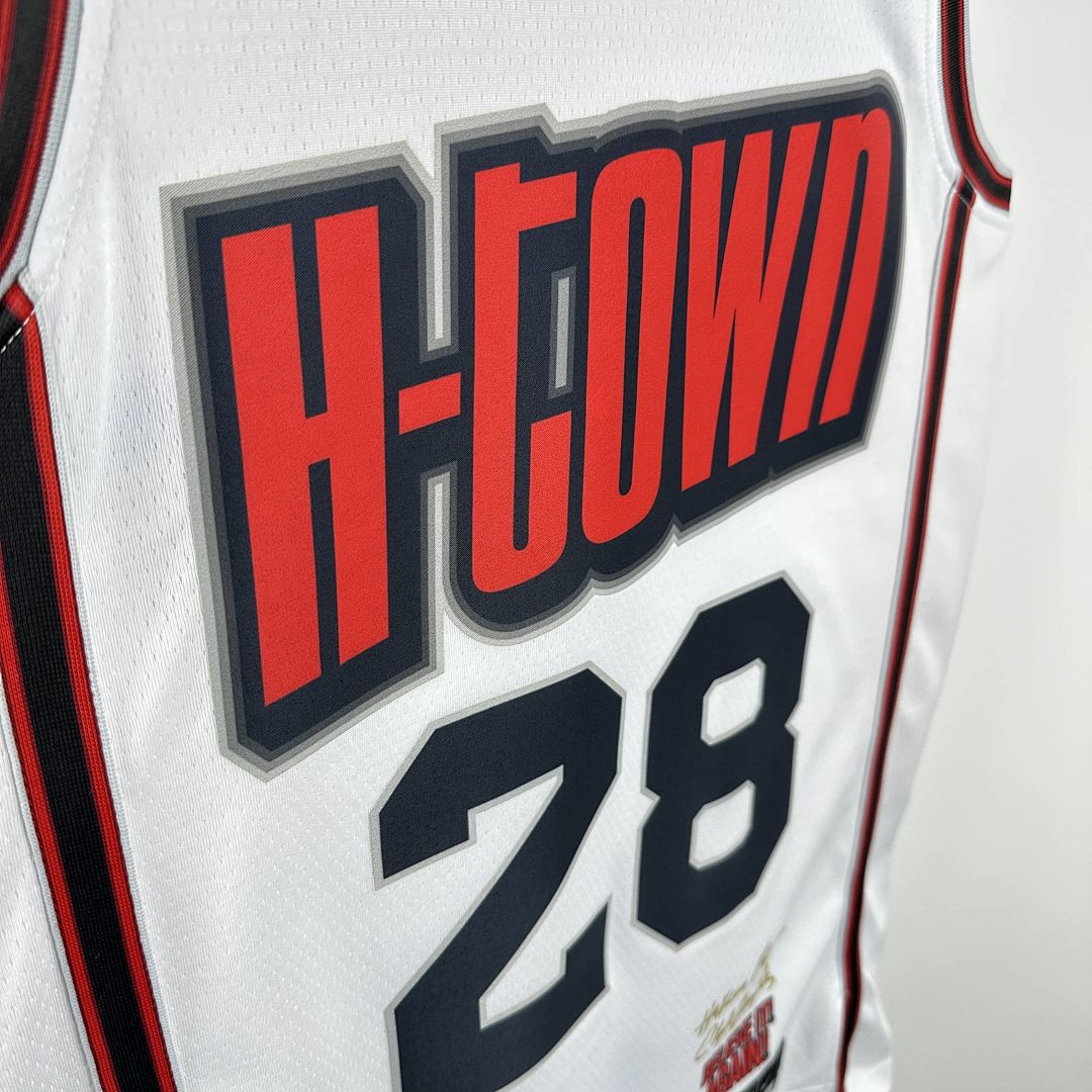 2025 Houston Rockets Sengun #28 City Edition NBA Jersey 7