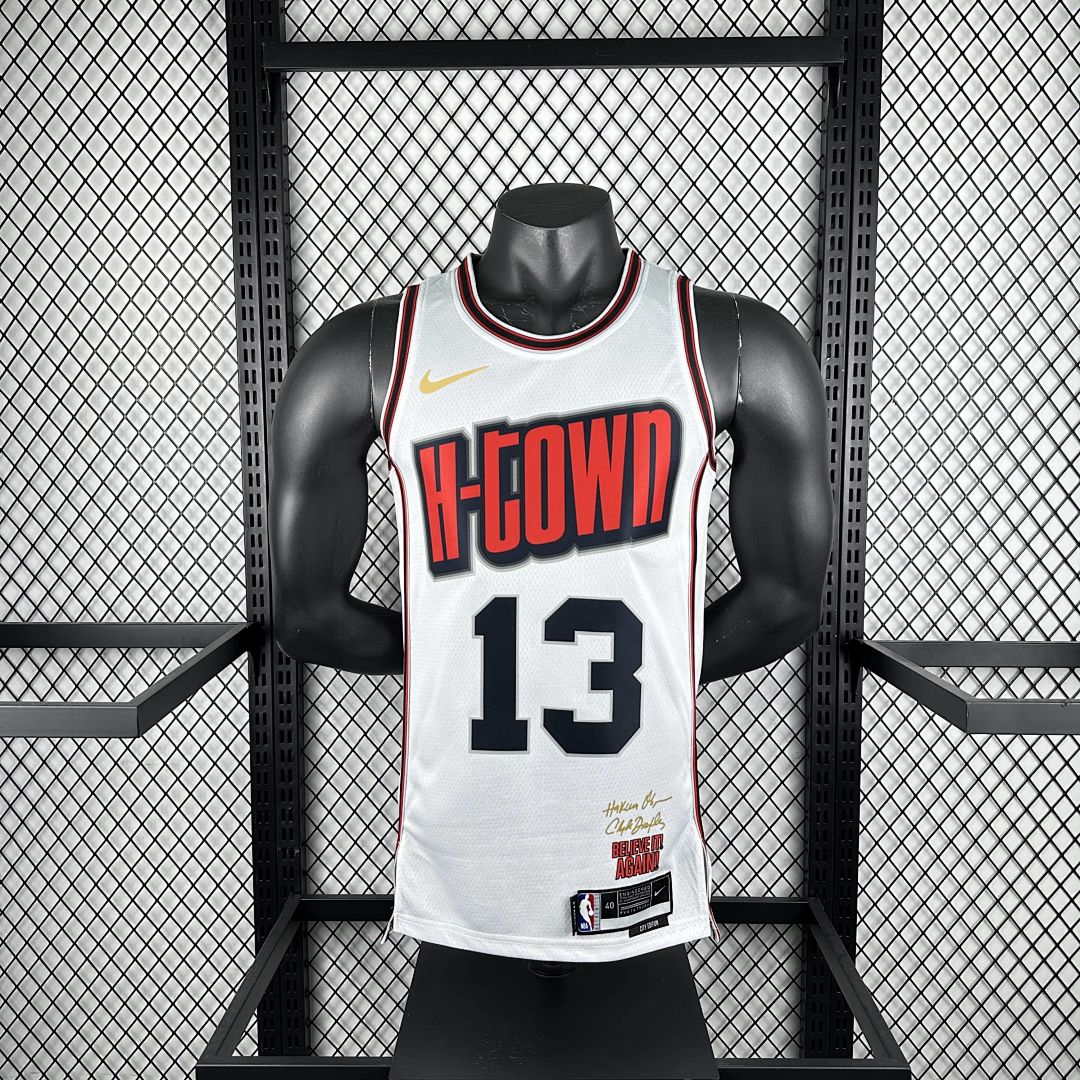 2025 Houston Rockets Harden #13 City Edition NBA Jersey